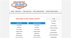 Desktop Screenshot of betsmartsports.com